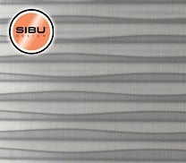 Декоративная панель SIBU SL Motion Two Grey brushed matt AR, артикул 15681, размер 2612x1000x1,5 мм