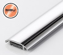 Профиль SIBU PR Profil M 60 Silver gloss, артикул 11016, размер 2660x25 мм