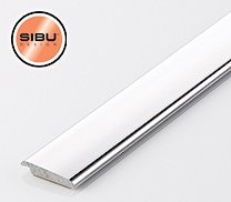 Профиль SIBU PR Profil M 58 Silver gloss, артикул 11013, размер 2705x22  мм