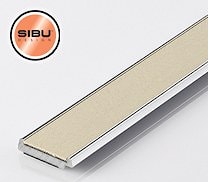 Профиль SIBU PR Profil M 242 Creme matt, артикул 15089, размер 2705x24,4  мм