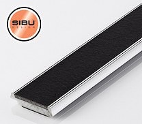 Профиль SIBU PR Profil M 242 Nero matt, артикул 15088, размер 2705x24,4  мм