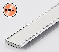 Профиль SIBU PR Profil M 242 Bianco matt, артикул 15086, размер 2705x24,4  мм