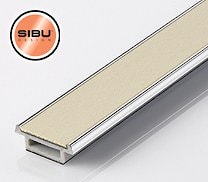 Профиль SIBU PR Profil ZR 46 Creme matt, артикул 15097, размер 2705x24,4 мм