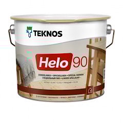 Лак уретано-алкидный Helo 90, глянцевый, 9л, Финляндия